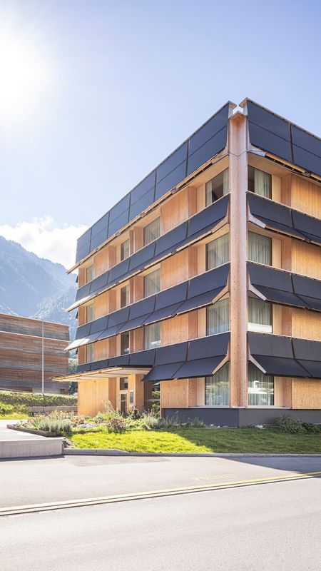 Verkehrsstützpunkt Chur – Blick auf die Ost- und Nordfassaden – Ingo Rasp